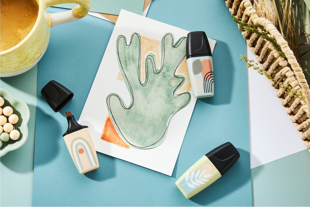 STABILO BOSS MINI NATUREvibes Markeerstiften – Etui met 6 Kleuren – foto 5