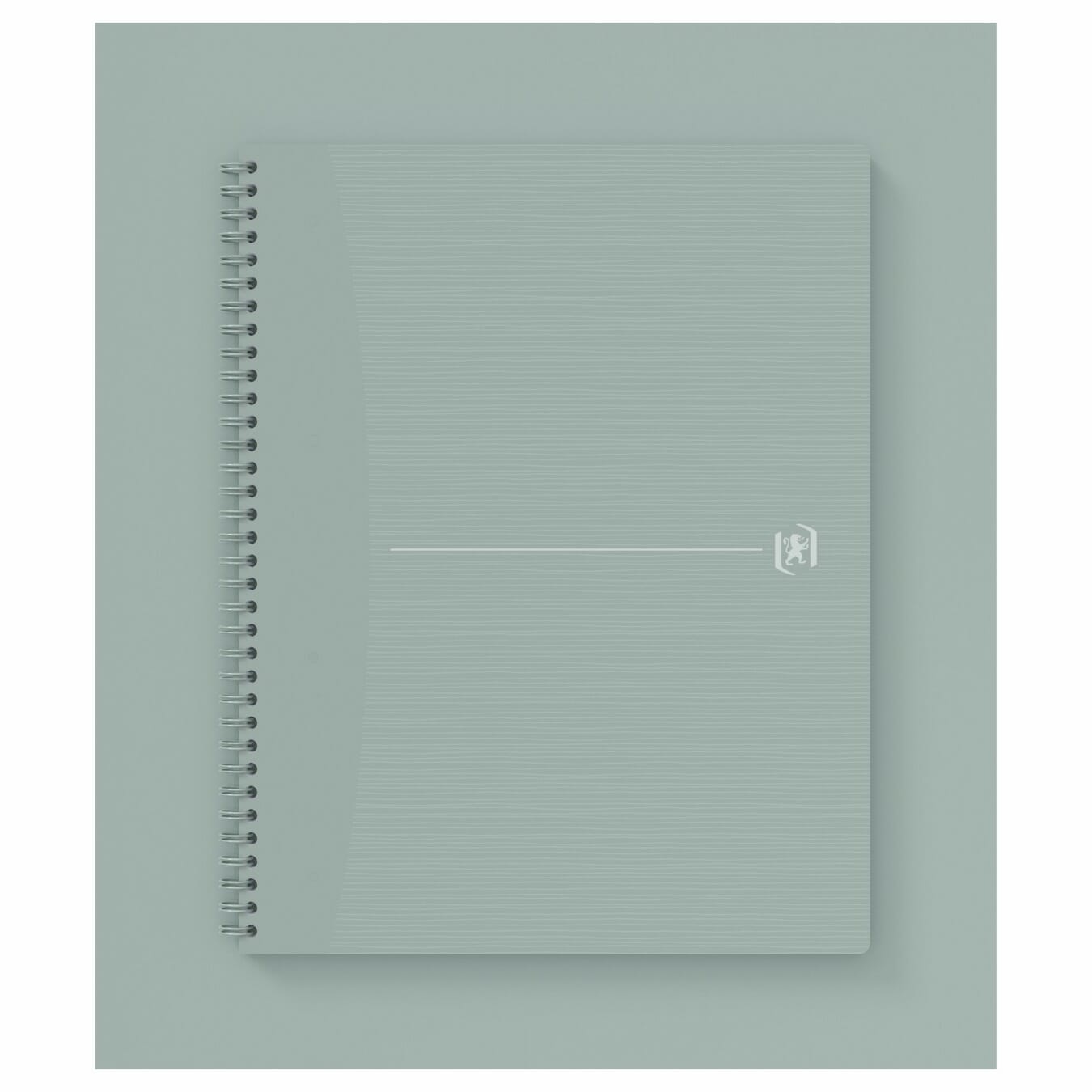 Oxford Origins A4 grijs open – OPTIK PAPER® met dubbelspiraal