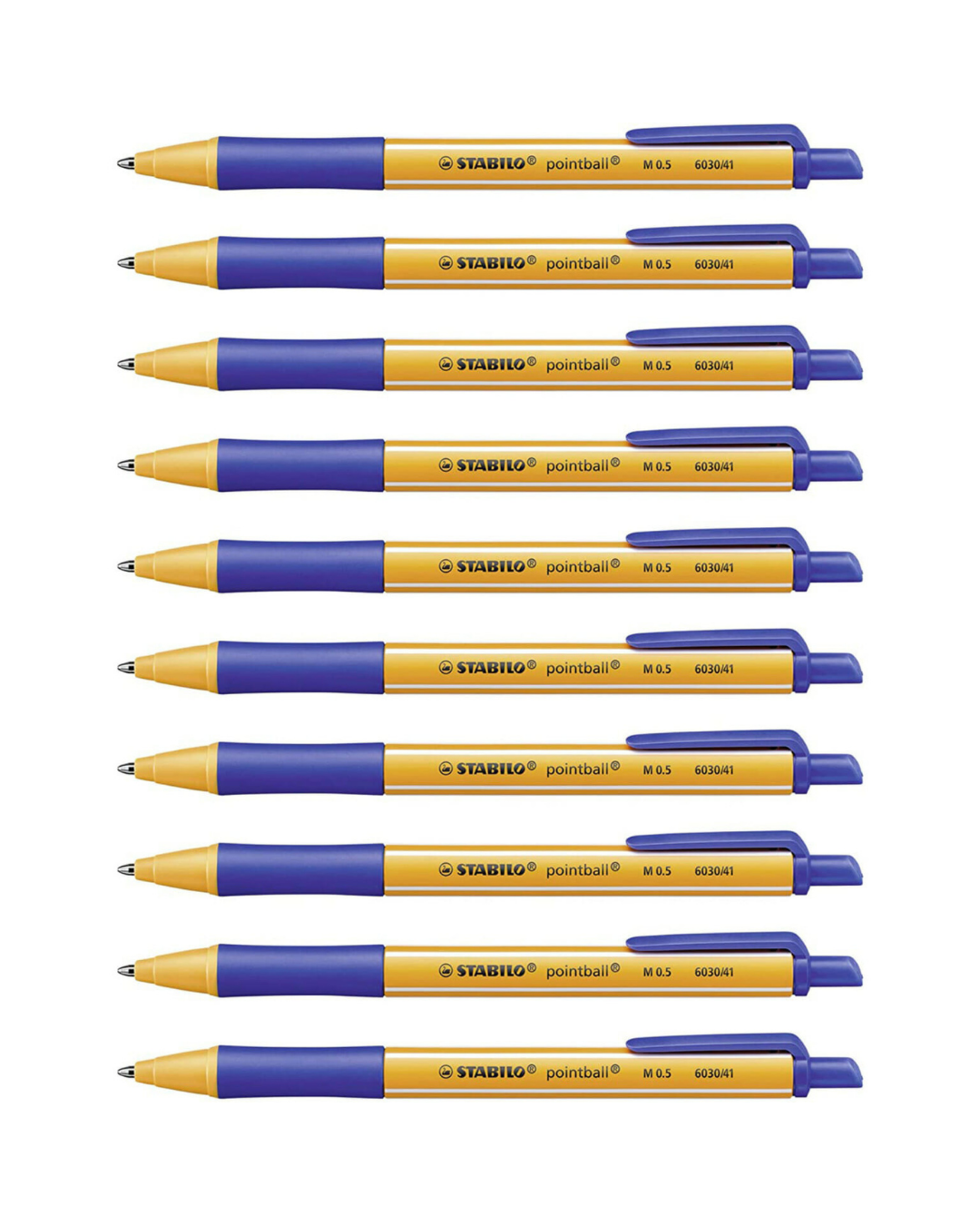 STABILO Pointball 2 stuks blauw – schoolbenodigdheden Scholis