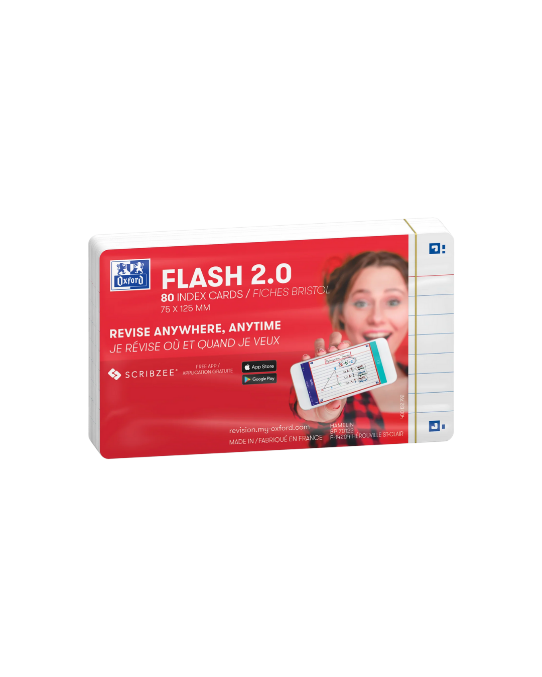 OXFORD flashcards A7 80 stuks – flashcards kopen bij Scholis