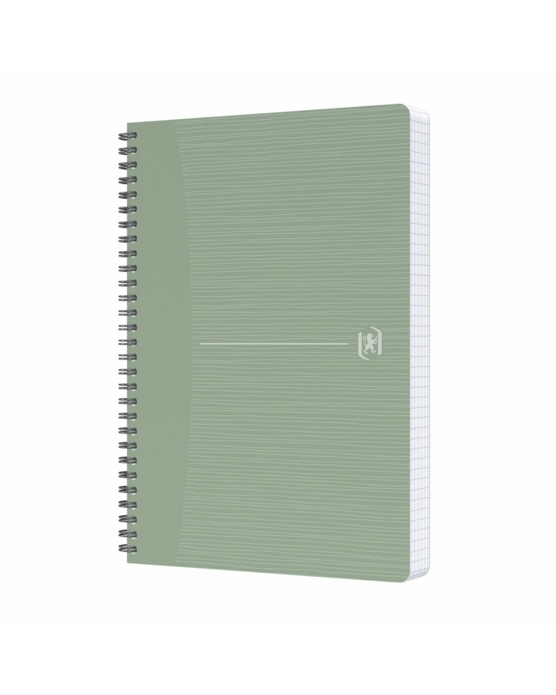 Oxford My Rec'up olijfgroen kaft detail – mat-finishing krasbestendig