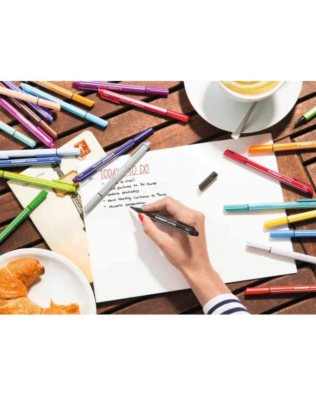 STABILO PointMax Pastel schrijfervaring – kleurcodering aantekeningen