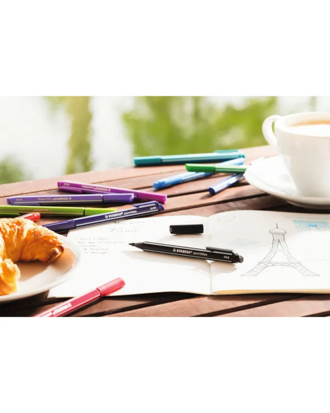 STABILO PointMax Pastel stiften school – snel droogend op papier