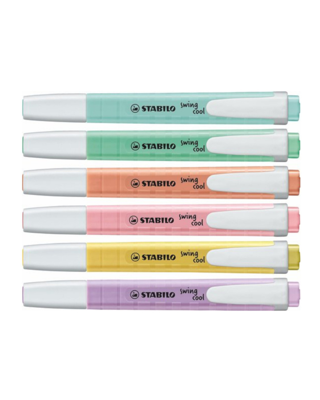 STABILO Swing Cool Pastel markeerstiften school – snel droogend